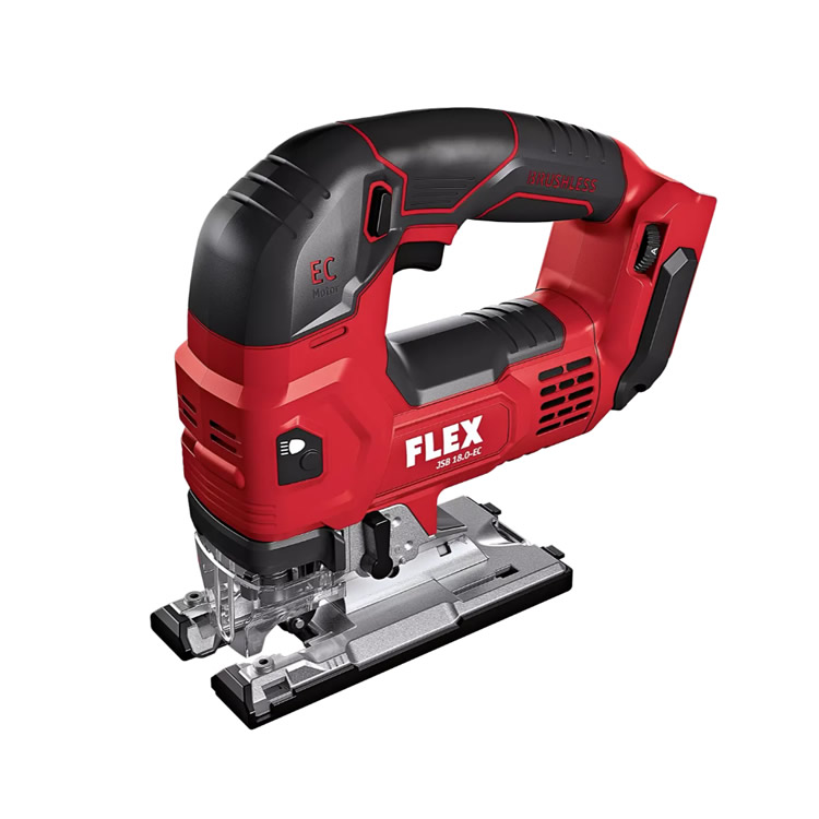 如何調(diào)節(jié)FLEX電動曲線鋸JSB 18.0-EC C切割速度？